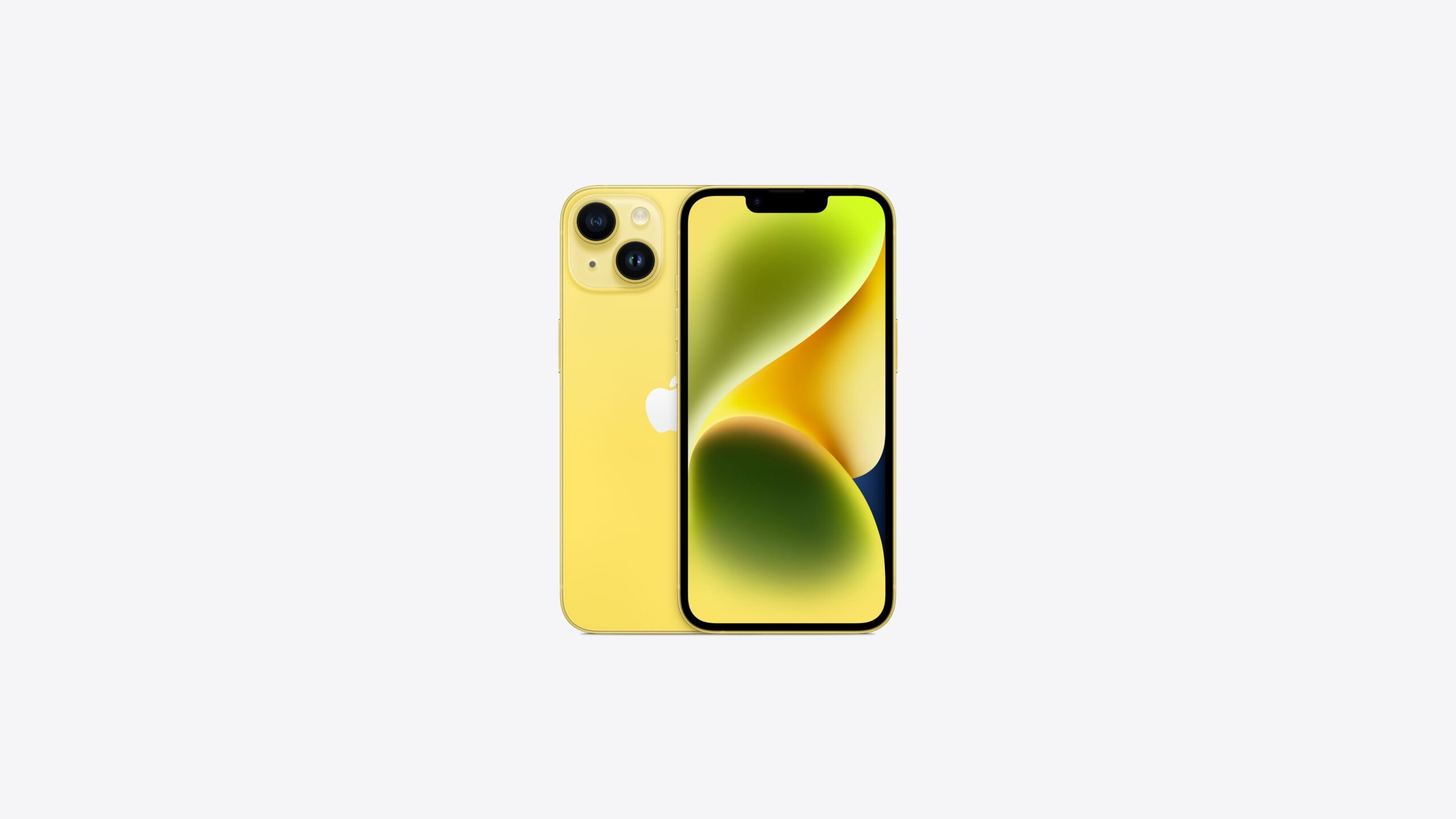 iPhone 14 bản 2 sim màu vàng mới
