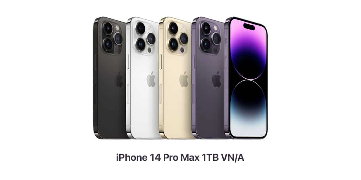 iPhone 14 Pro Max 1TB VN/A, Chính hãng Apple Việt Nam, Mới nguyên seal chưa Active, Bảo hành 12 tháng tại trung tâm bảo hành Apple trên toàn quốc