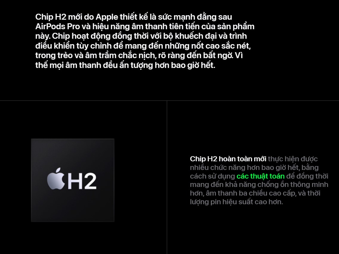 Chip H2 của Apple