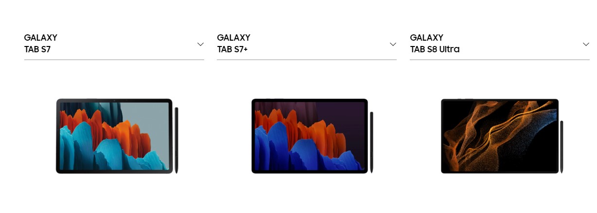 So sánh Galaxy S7 với Galaxy Tab S7+