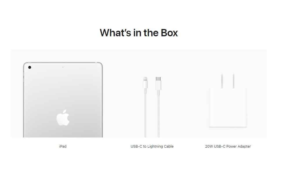 Bên trong hộp iPad 10.2 có gì?