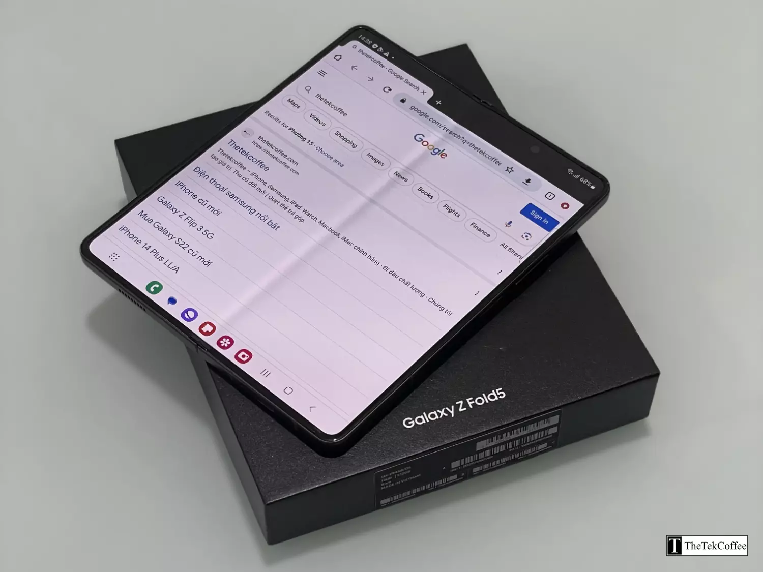 Samsung Z Fold 5 1TB Like New, Chính hãng Samsung Việt Nam, Bộ nhớ 1TB, FullBox hoặc Only máy