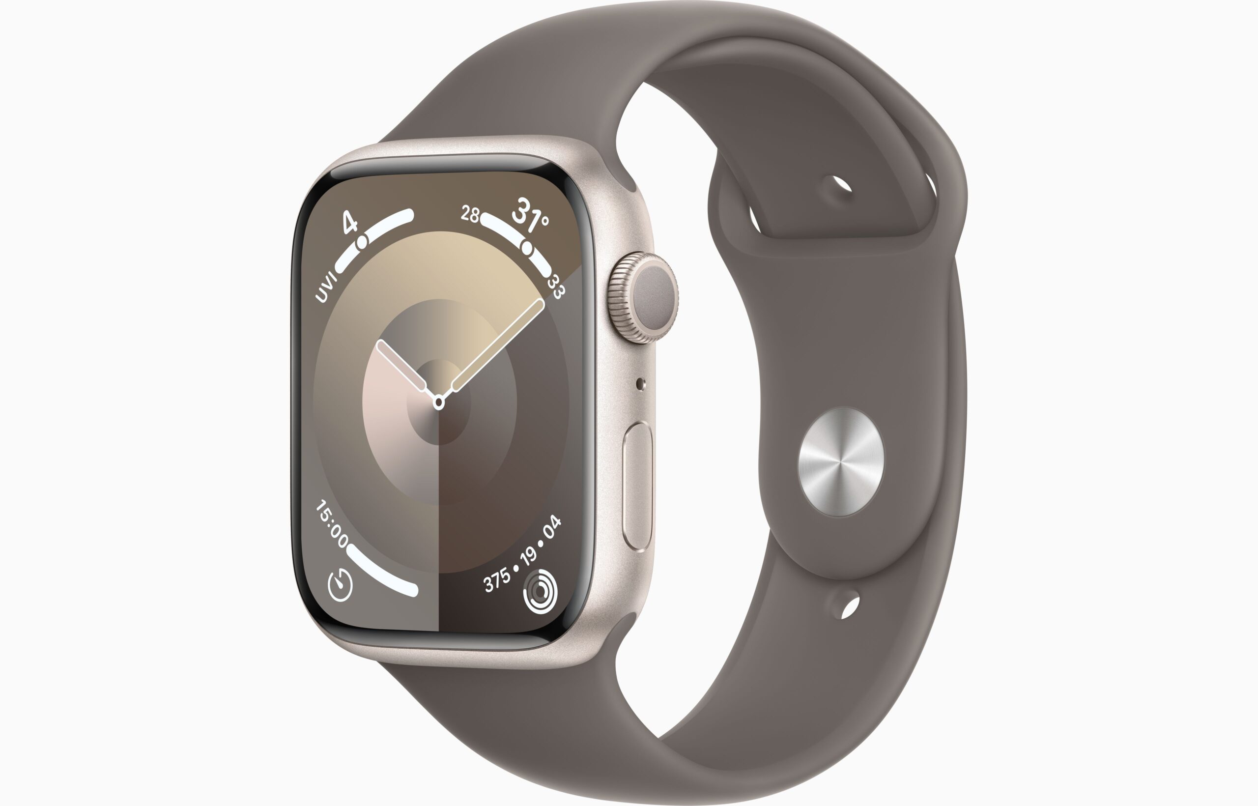 Apple Watch Series 9 45mm GPS Viền Nhôm Dây Cao Su