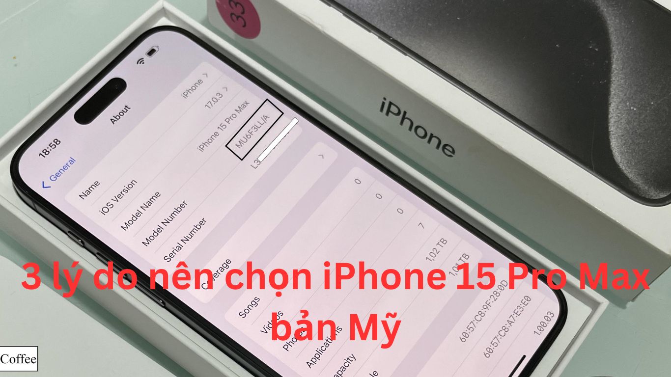 iPhone 15 Pro Max Mỹ là phiên bản của iPhone 15 Pro Max dành riêng cho thị trường Mỹ. Với những tính năng và thiết kế độc đáo, đây được coi là lựa chọn lý tưởng cho những khách hàng đặc biệt quan tâm đến tính bảo mật và ổn định của kết nối di động. Trong bài viết này, chúng ta sẽ tìm hiểu 3 lý do chính để lựa chọn iPhone 15 Pro Max bản Mỹ.