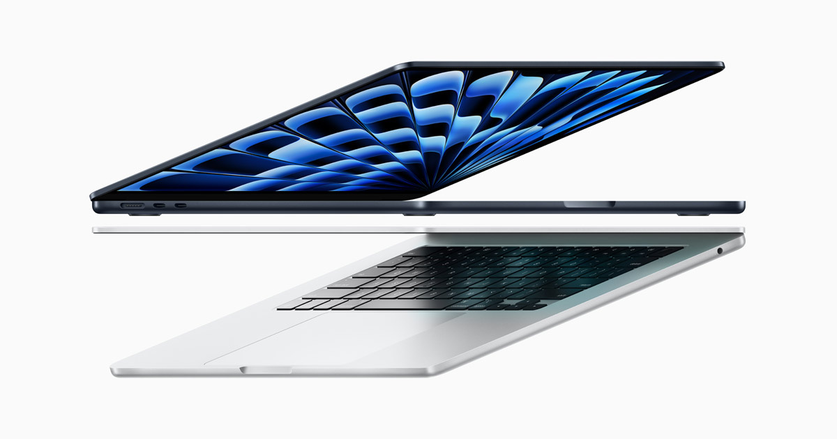 MacBook Air M3 - chiếc máy tính xách tay thế hệ mới nhất 2024, hứa hẹn mang lại những trải nghiệm vượt trội so với những thế hệ tiền nhiệm. Với sự kết hợp hoàn hảo giữa thiết kế mỏng nhẹ đặc trưng và sức mạnh xử lý được nâng cấp đáng kể, MacBook Air M3 đã trở thành tâm điểm của sự chú ý trong giới công nghệ.