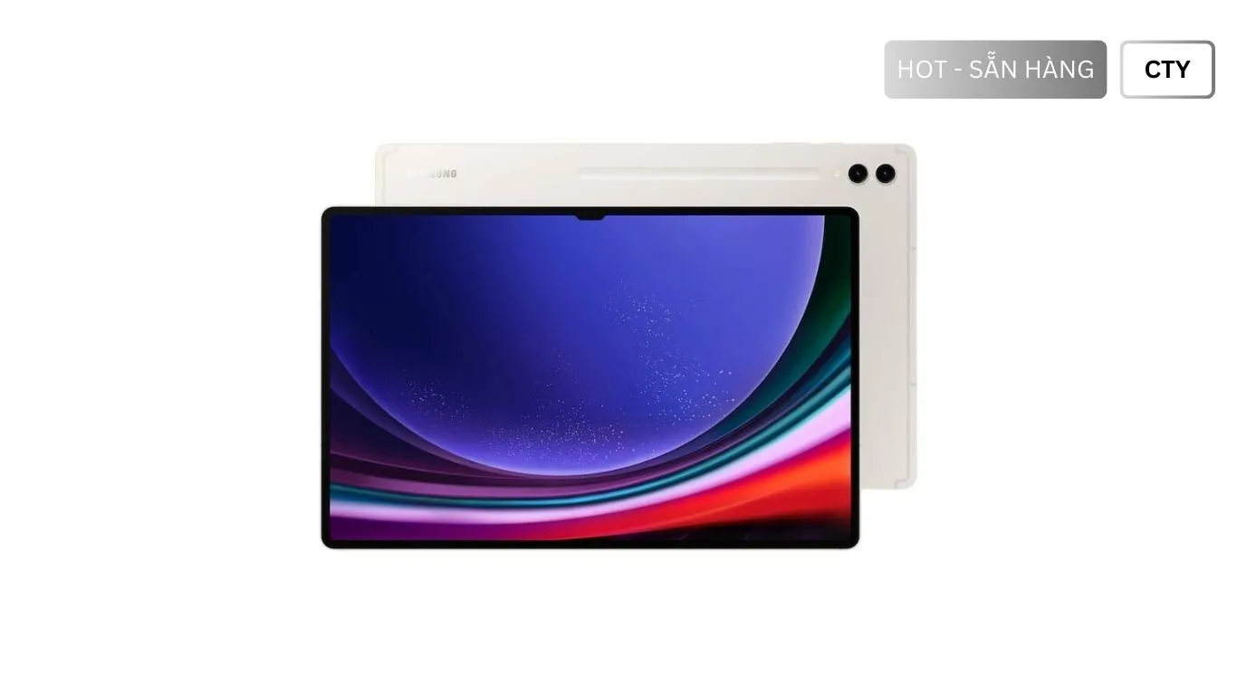 Galaxy Tab S9 Ultra 5G 1TB - Chính hãng Samsung Việt Nam SM-X916B, Bộ nhớ 1TB, New Seal, Bảo hành chính hãng toàn quốc. Mua Galaxy Tab S9 Ultra 5G 1TB – Giá Rẻ, Sẵn Hàng, Giao Nhanh tại TheTekCoffee. Chúng tôi chuyên cung cấp máy tính bảng Galaxy Tab S9 Ultra 5G 1TB chính hãng, Giá tốt nhất HCM.