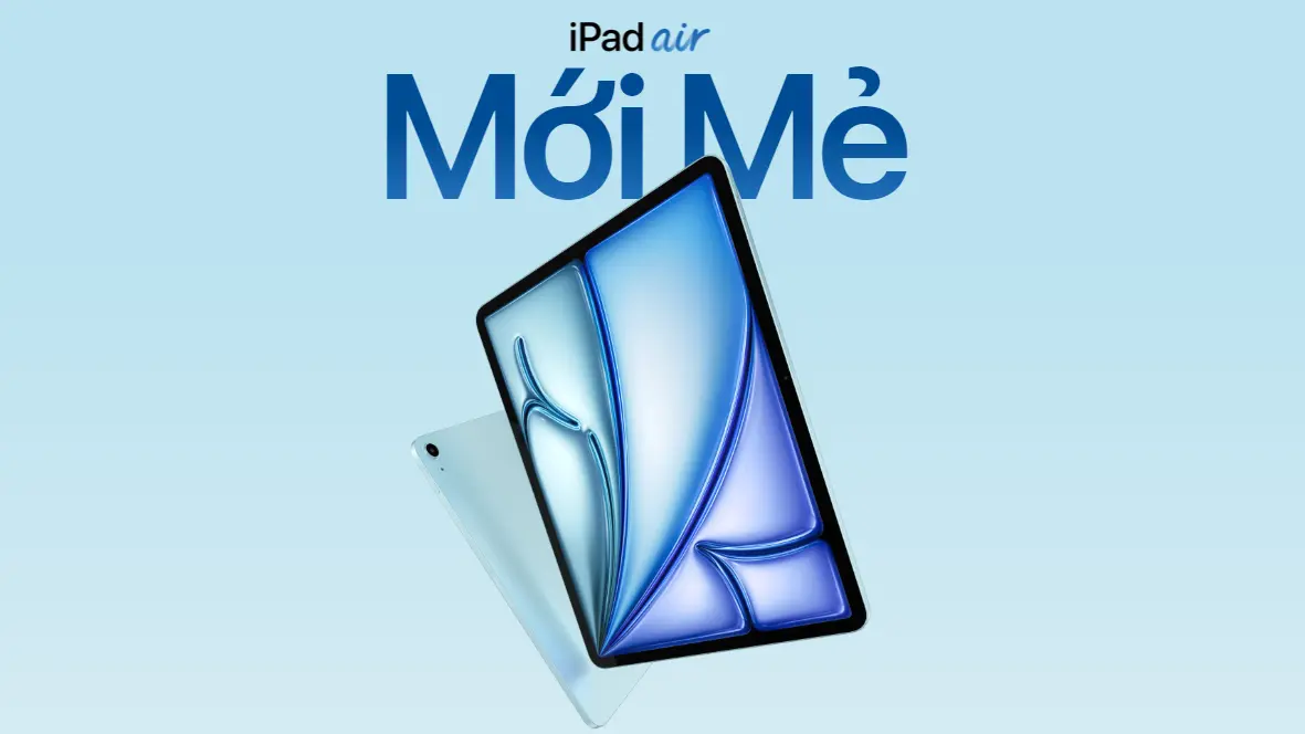 iPad Air M2 5G hàng Mỹ