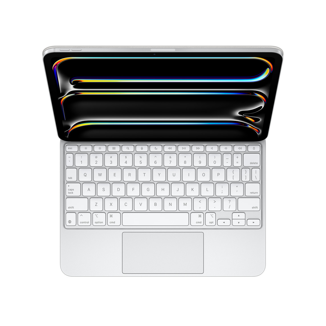 Magic Keyboard cho iPad Pro 13 inch M4 chính hãng Apple, tích hợp trackpad và đèn nền.
