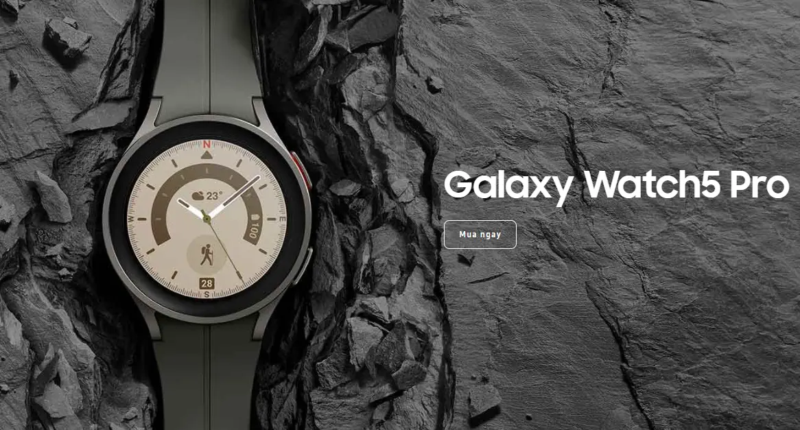 Samsung Galaxy Watch 5 đã chính thức ra mắt và đang gây tiếng vang lớn trên thị trường. Nếu bạn đang tìm kiếm một chiếc đồng hồ thông minh với thiết kế tinh tế, tính năng vượt trội, và độ bền tốt, thì Galaxy Watch 5 chính là lựa chọn hoàn hảo. Tại TheTekCoffee, chúng tôi tự hào mang đến cho bạn sản phẩm công nghệ cao cấp này với mức giá cạnh tranh và dịch vụ chất lượng.