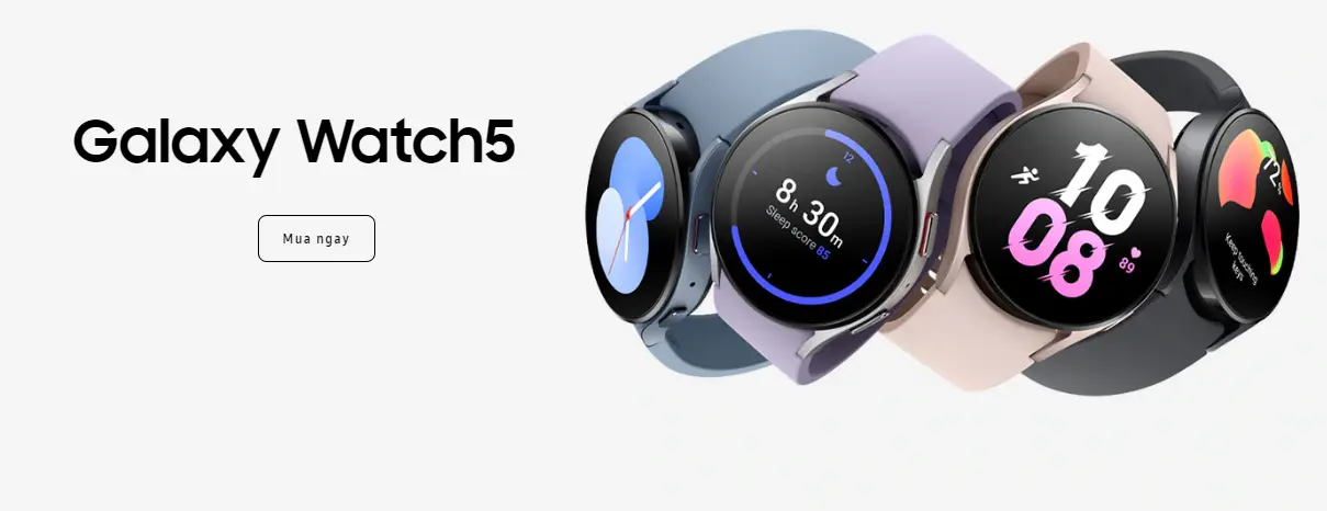 Samsung Galaxy Watch 5 đã chính thức ra mắt và đang gây tiếng vang lớn trên thị trường. Nếu bạn đang tìm kiếm một chiếc đồng hồ thông minh với thiết kế tinh tế, tính năng vượt trội, và độ bền tốt, thì Galaxy Watch 5 chính là lựa chọn hoàn hảo. Tại TheTekCoffee, chúng tôi tự hào mang đến cho bạn sản phẩm công nghệ cao cấp này với mức giá cạnh tranh và dịch vụ chất lượng.