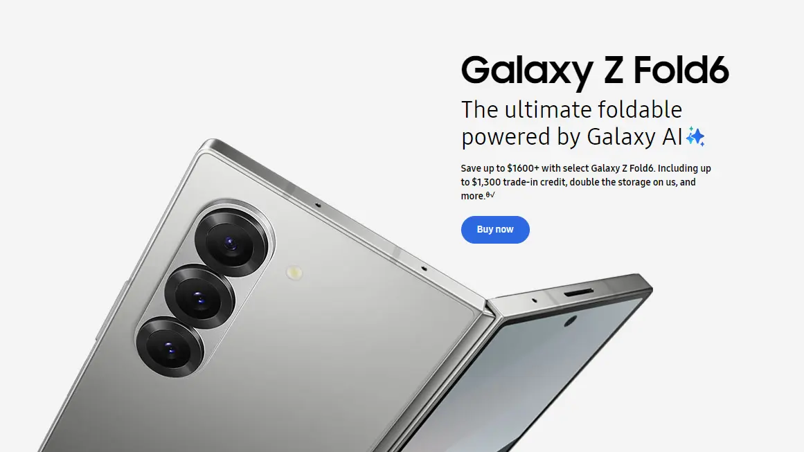 Samsung Galaxy Z Fold 6 hiện đang là một trong những mẫu điện thoại gập cao cấp và đắt đỏ nhất trên thị trường. Với sự cải tiến vượt bậc cả về thiết kế, công nghệ lẫn tính năng, Galaxy Z Fold 6 thu hút sự quan tâm lớn từ người dùng tại Mỹ. Trong bài viết này, chúng ta sẽ cập nhật chi tiết về giá bán của các phiên bản Samsung Galaxy Z Fold 6 tại Mỹ, giúp bạn có cái nhìn rõ hơn trước khi quyết định đầu tư.