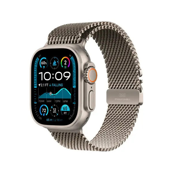 Apple Watch Ultra 2 2024 Dây Quấn Milan Titan – Bản Mỹ LW/A hỗ trợ eSIM tại TheTekCoffee