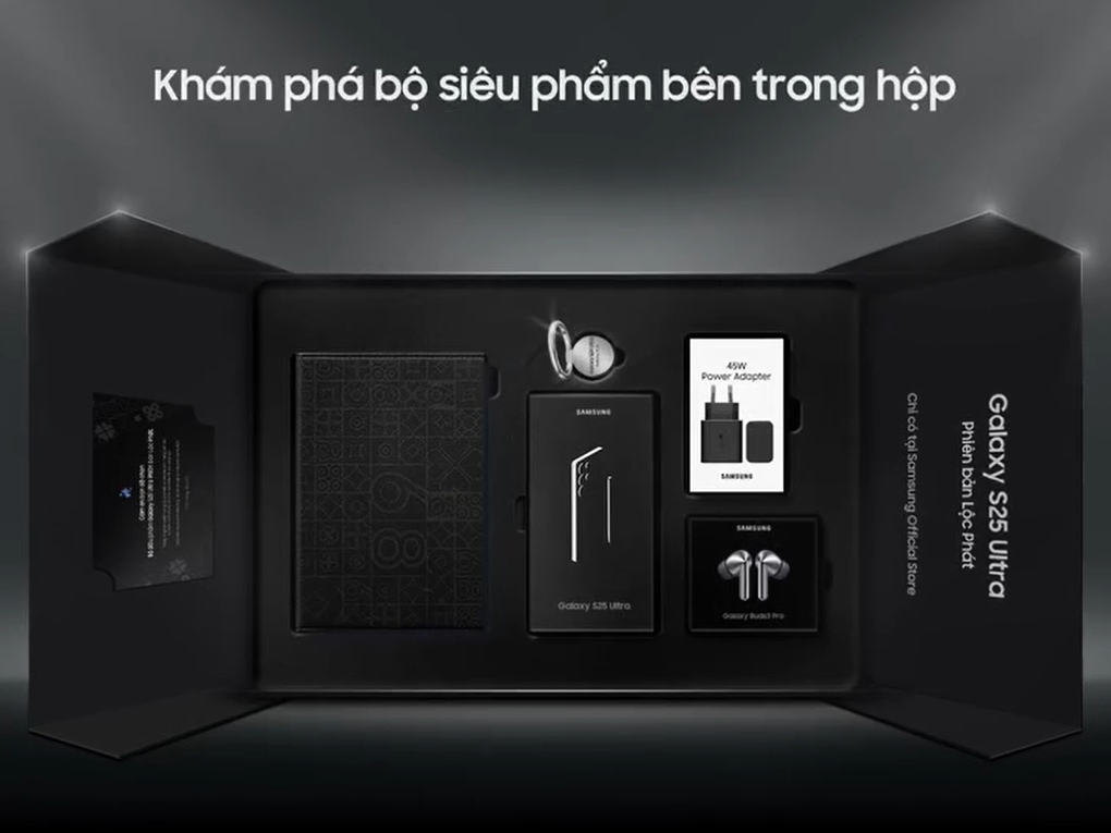 Bộ quà Galaxy S25 Ultra Phiên Bản Lộc Phát | Quà tặng độc quyền & giá trị