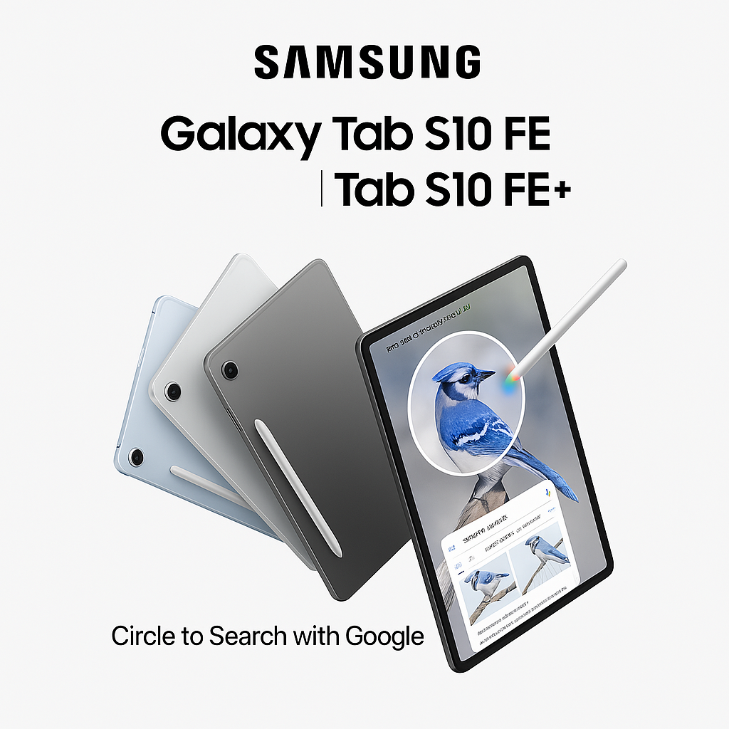 Samsung Galaxy Tab S10 FE & S10 FE+ Chính Thức Ra Mắt: Thiết Kế Cao Cấp, Tính Năng AI Thông Minh