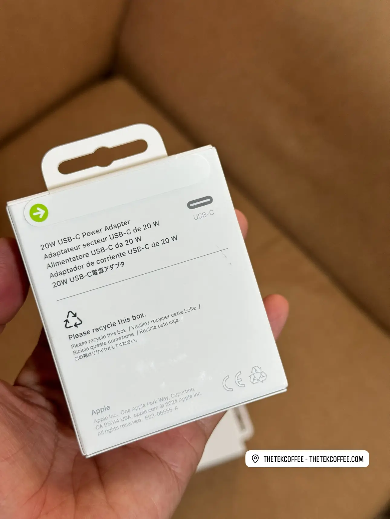Củ Sạc Apple USB-C 20W Chính Hãng Apple Việt Nam | New Seal | TheTekCoffee