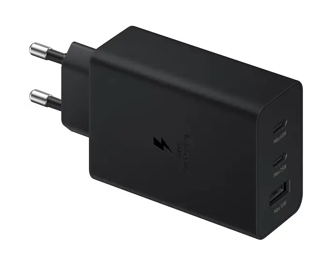 Củ sạc Ba Cổng Samsung T6530 (65W) – EP-T6530NBEGWW | Chính Hãng – TheTekCoffee