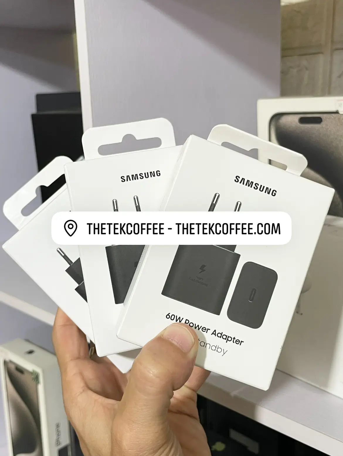Củ Sạc Samsung 60W EP-T6010NBEGWW Chính Hãng – Super Fast Charging 3.0 | TheTekCoffee