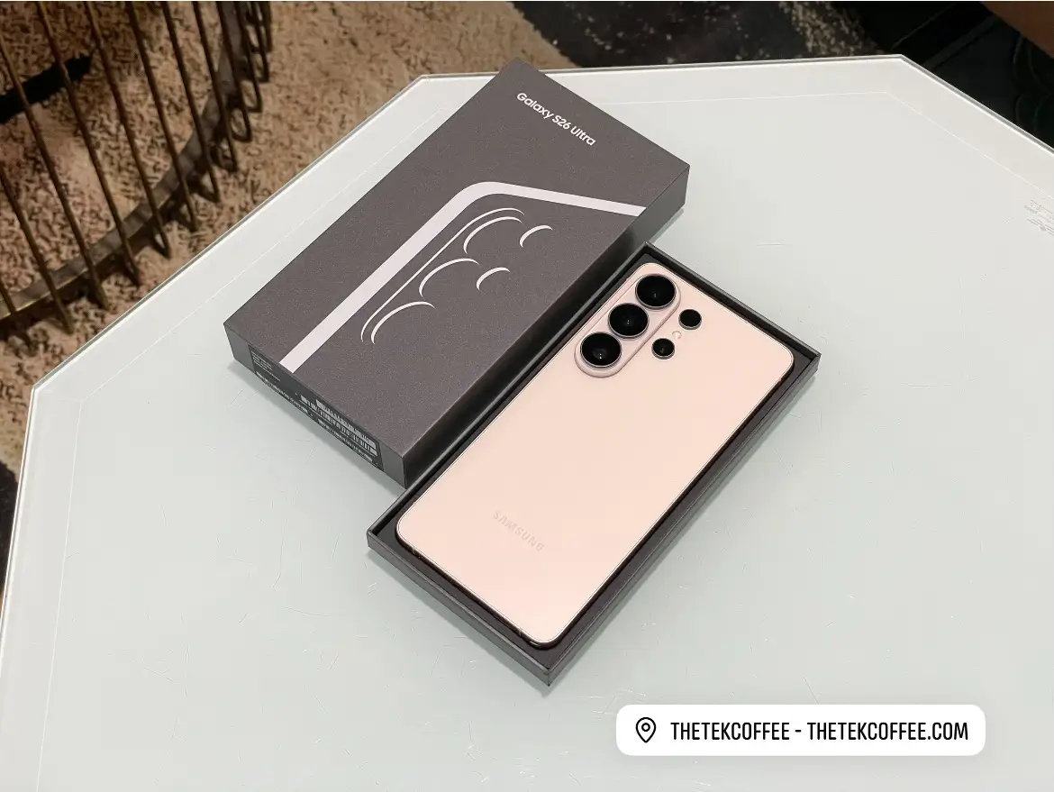 Mua Galaxy S26 Ultra cũ giá tốt tại TheTekCoffee. Máy zin nguyên bản, nhiều phiên bản 256GB, 512GB, 1TB, camera flagship và hỗ trợ S Pen.