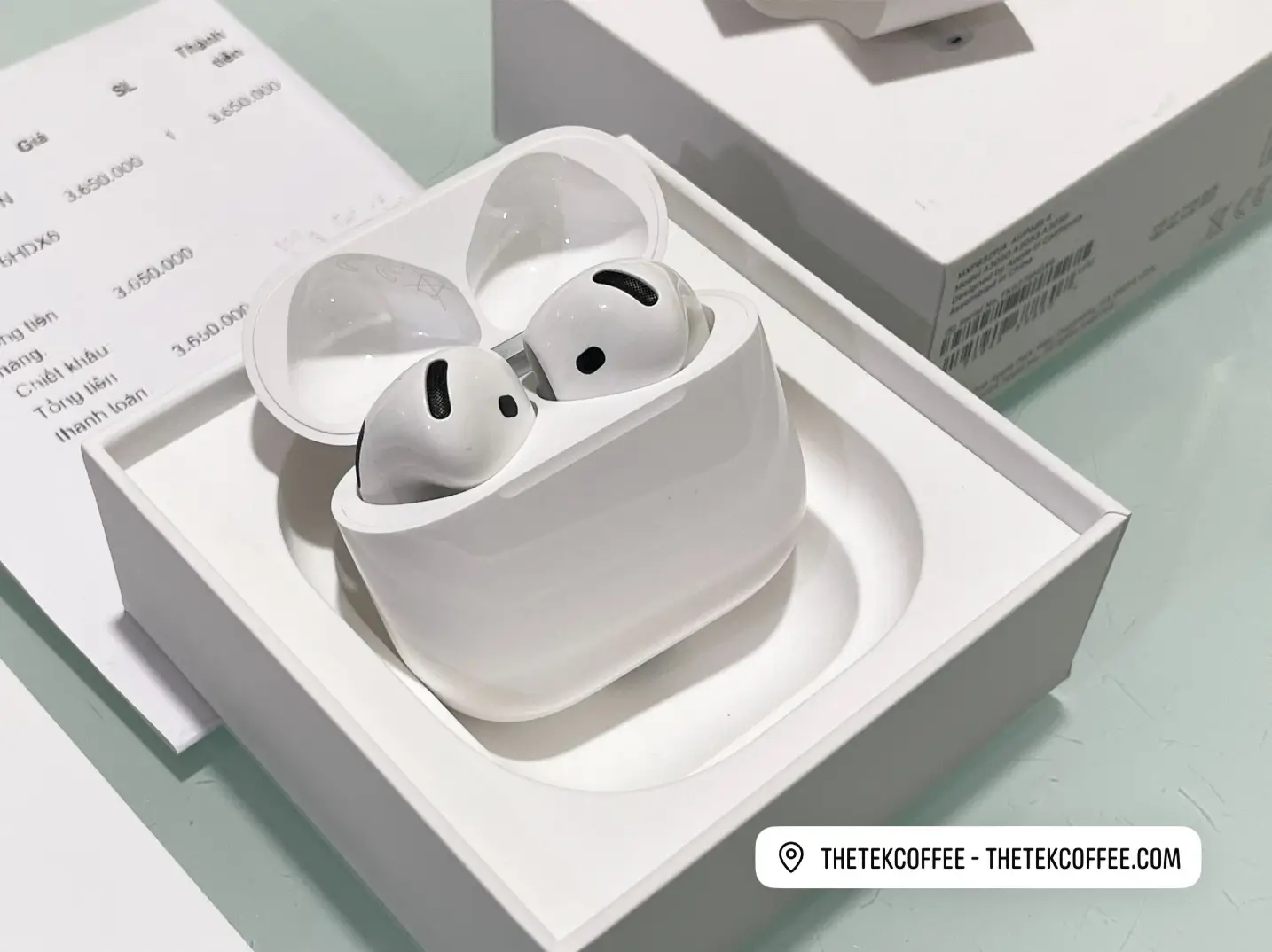 Thu cũ đổi mới AirPods 4 giá cao tại TheTekCoffee. Trade-in nhanh 15 phút, bù thấp, hỗ trợ trả góp. Nhận AirPods zin nguyên bản – báo giá ngay.