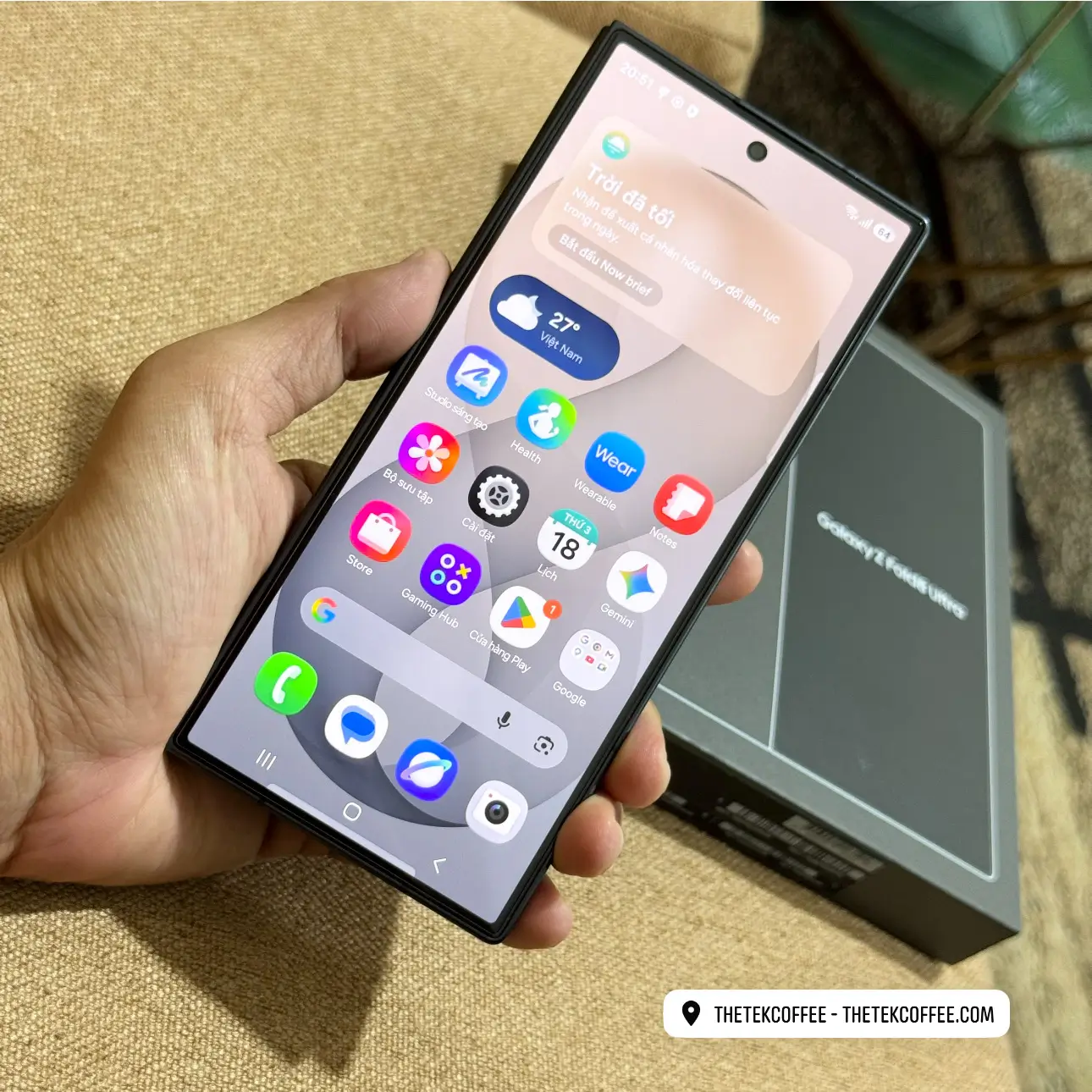 Galaxy Z Fold8 Ultra Cũ 99% - Like New Chính Hãng Samsung | TheTekCoffee